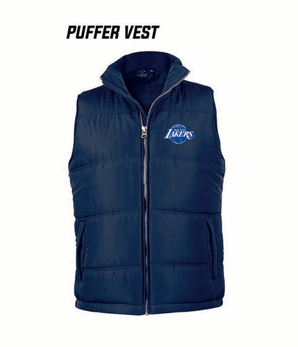 BAY CITY LAKERS PUFFER VEST
